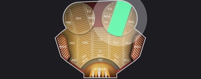 Seat view from Center Left