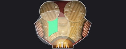 Seat view from Center Right