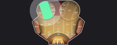 Seat view from Center Right