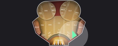 Seat view from Far Left