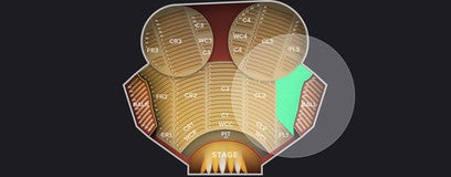 Seat view from Far Left