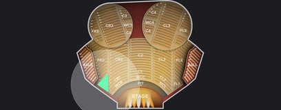 Seat view from Far Right