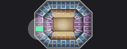 Seat view from Upper