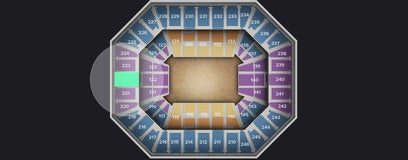 Seat view from Upper