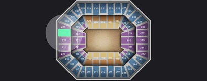 Seat view from Upper