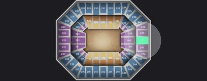 Seat view from Upper