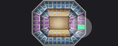 Seat view from Upper