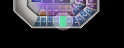 Seat view from Upper
