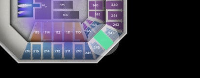 Seat view from Upper