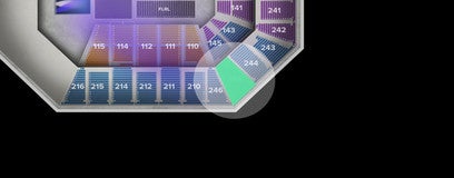 Seat view from Upper