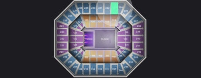 Seat view from Upper