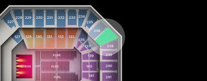 Seat view from Upper