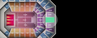 Seat view from Upper