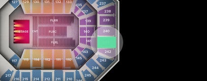 Seat view from Upper