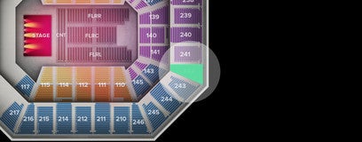 Seat view from Upper