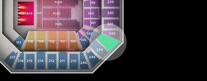 Seat view from Upper