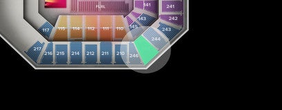 Seat view from Upper