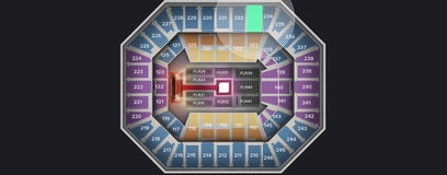 Seat view from Upper