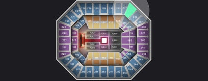 Seat view from Upper