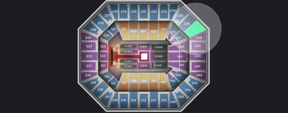 Seat view from Upper