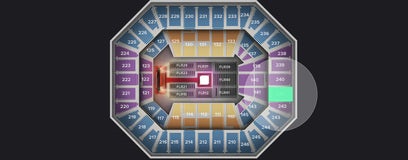 Seat view from Upper