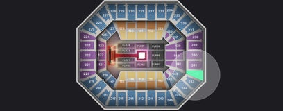 Seat view from Upper