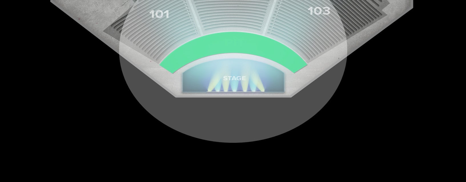 Seat view from Pit