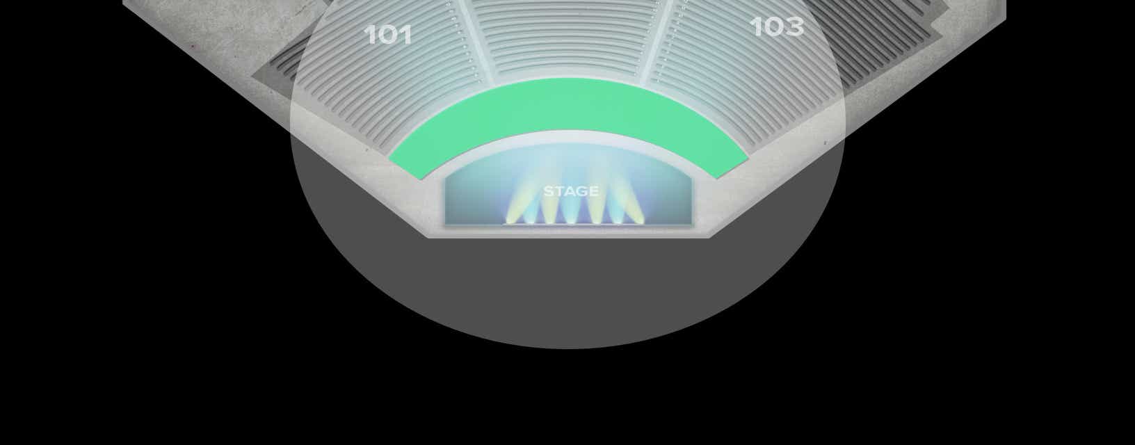 Seat view from Pit