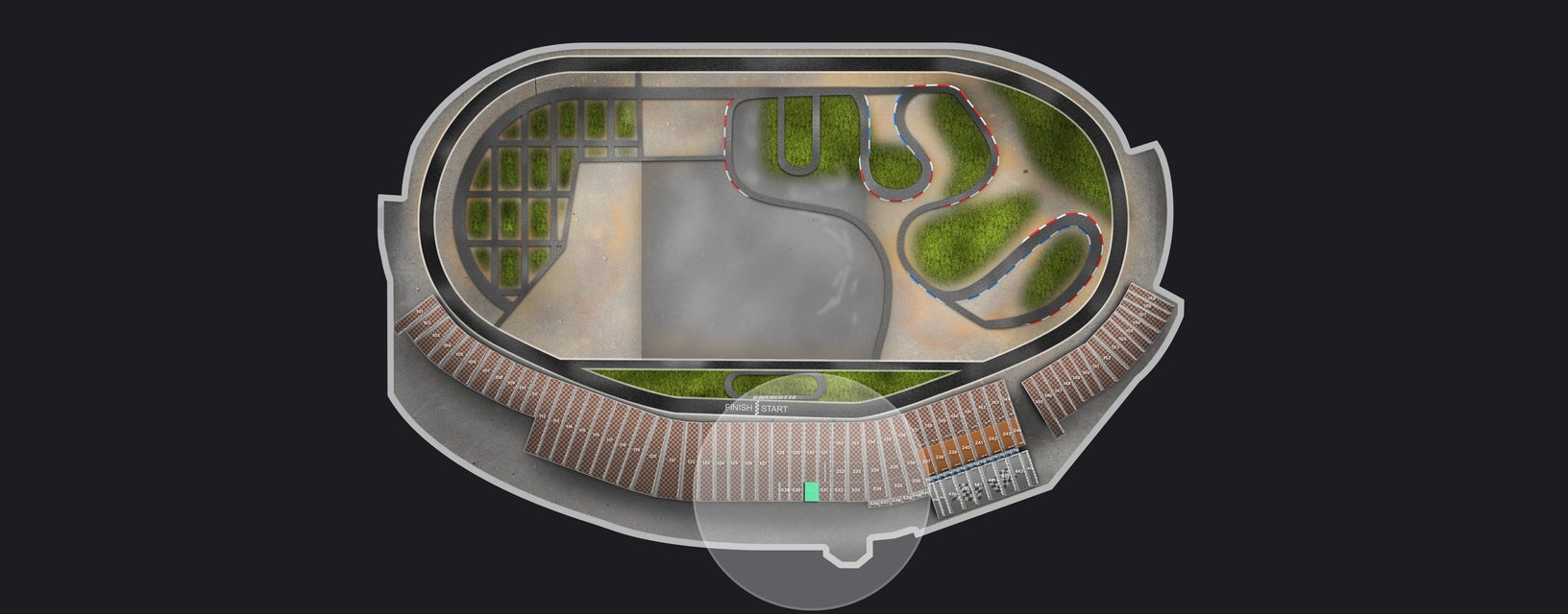 Seat view from Section
