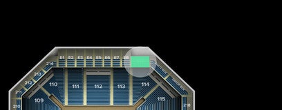 Seat view from Upper