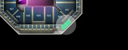 Seat view from Upper