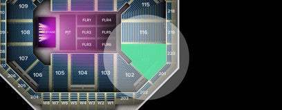 Seat view from Lower