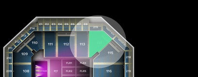 Seat view from Lower