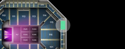 Seat view from Upper