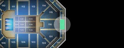 Seat view from Club