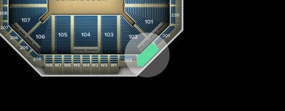 Seat view from Upper