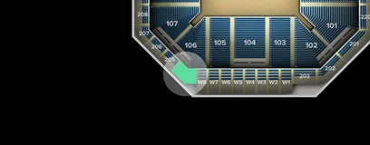 Seat view from Upper