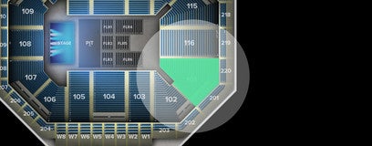 Seat view from Lower