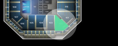 Seat view from Lower