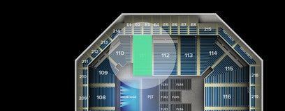 Seat view from Lower