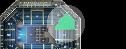 Seat view from Lower