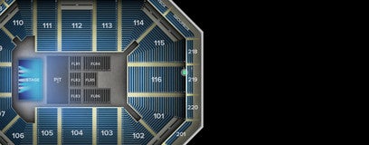 Seat view from General Admission