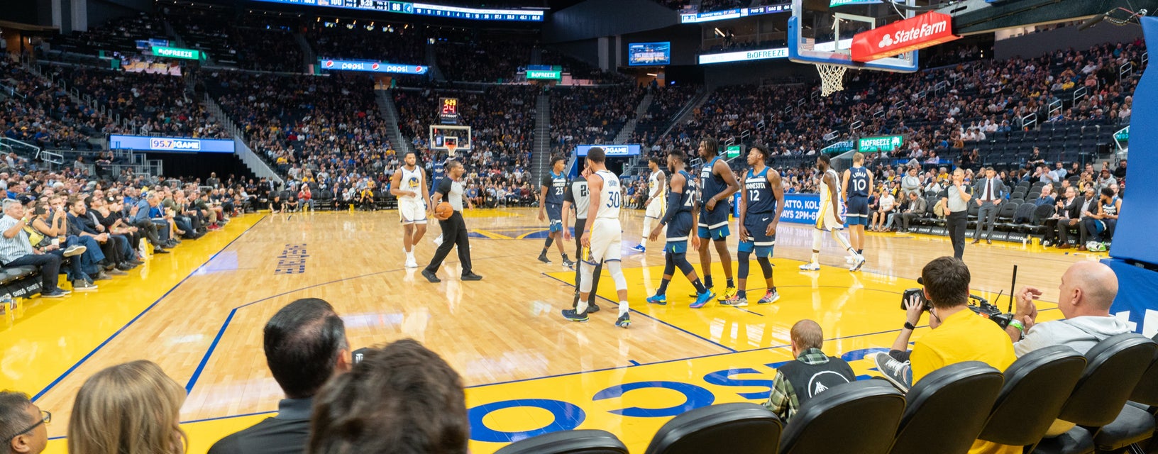 Seat view from Risers