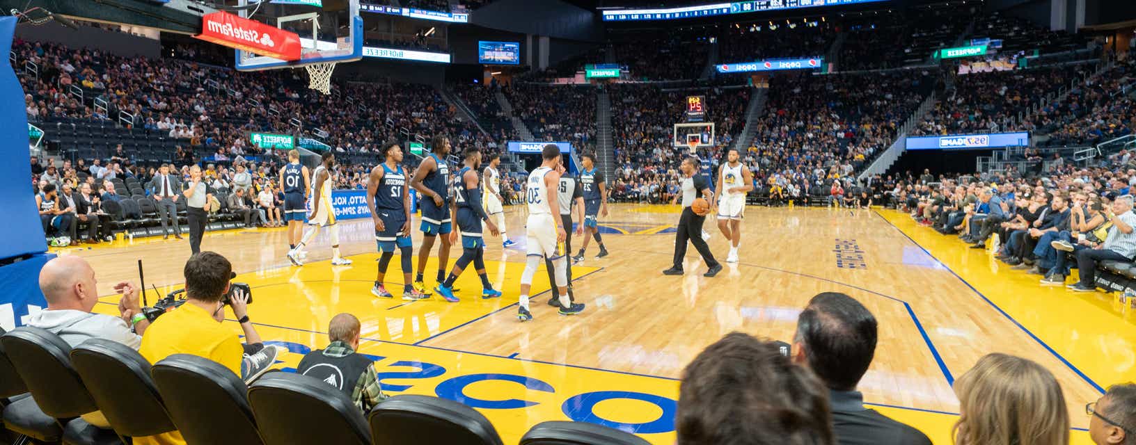 Seat view from Risers
