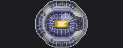 Seat view from Courtside Lounge