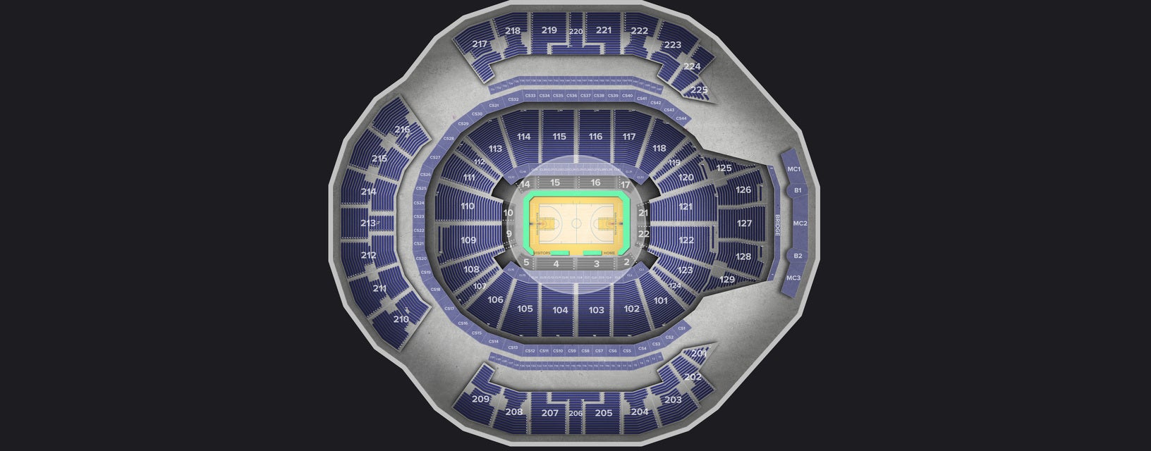Seat view from VIP