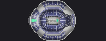 Seat view from Upper