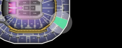 Seat view from Upper