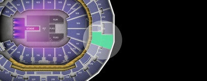 Seat view from Upper