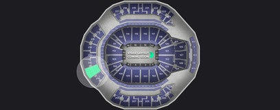 Seat view from Upper